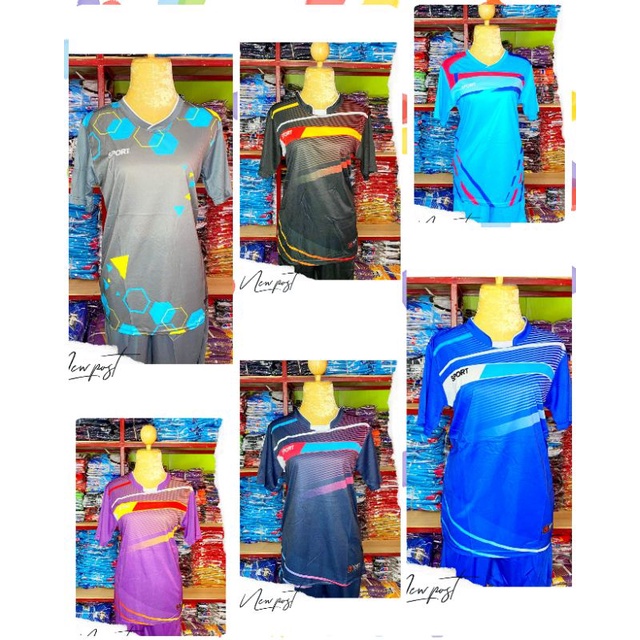 ชุดกีฬาsportเสื้อ&กางเกง