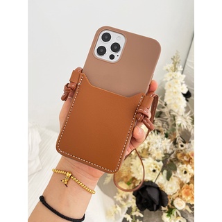 Casing samsung S6 S7 EDGE S8 S9 S10 note 10 lite S10E S20FE S20 plus S21 ultra Luxury Leather Card Holder soft Phone Cases with cross body strap