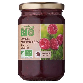 คาร์ฟูร์แยมราสพ์เบอร์รี่ 360กรัม Carrefour Raspberry Jam 360 gm.