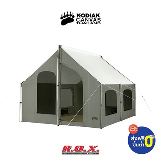 KODIAK CANVAS 10X10 FT. CABIN LODGE TENT  เต็นท์แคมป์ปิ้ง เต็นท์นอน เต็นท์ผ้าแคนวาส