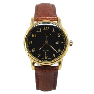 Julius นาฬิกาข้อมือผู้หญิง สายหนัง รุ่น JA-508L-brown +