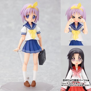 Model Figma งานแท้ Original ฟิกม่า Figure Lucky Star ลักกี สตาร์ ลัคกี้ Hiiragi Tsukasa ฮิรากิ สึคาสะ Summer ชุดนักเรียน