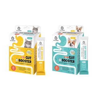 Gut Booster by Sun Wonder - โพรไบโอติกสำหรับสุนัขและแมว ปรับสมดุลลำใส้ แก้ ท้องอืด ท้องเสีย อาเจียร และอื่นๆ