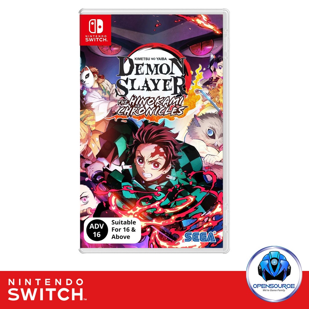 [พร้อมส่ง]Nintendo: Demon Slayer ดาบพิฆาตอสูร Kimetsu no Yaiba The Hinokami Chronicles (ASIA ENG)