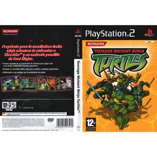 แผ่นเกมส์ PS2 Teenage Mutant Ninja Turtles   คุณภาพ ส่งไว (DVD)