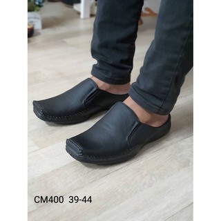 CM400 รองเท้าหนังเปิดส้นแบบเฉพาะของCSBทรงค่อนข้างใหญ่ไซส์36-44