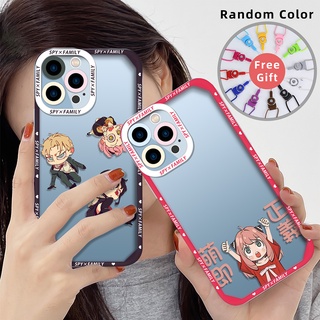 เคสโทรศัพท์มือถือ ซิลิโคนนิ่ม ป้องกัน ลายอะนิเมะ Spy×Family Angel Eyes แฟชั่น สําหรับ iPhone 13 Pro Max 11 12 lphone 7 8 SE 2020 X XS