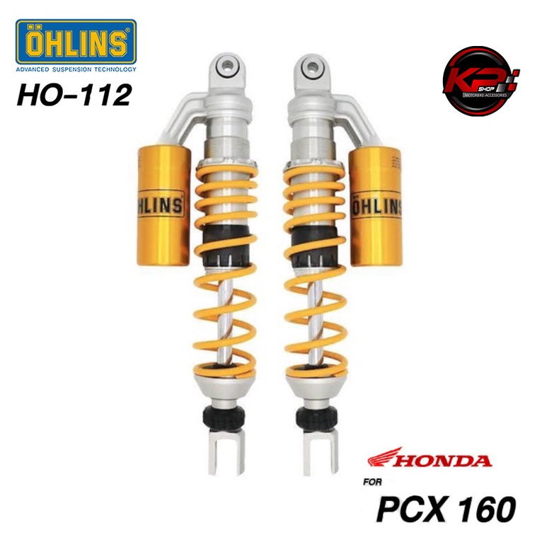 โช๊คหลัง OHLINS HO 112 FOR HONDA PCX160 (OHLINS รับประกัน 2 ปี)