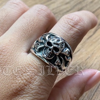 แหวน หัวกะโหลก Sterling Silver 925 NSRG2562
