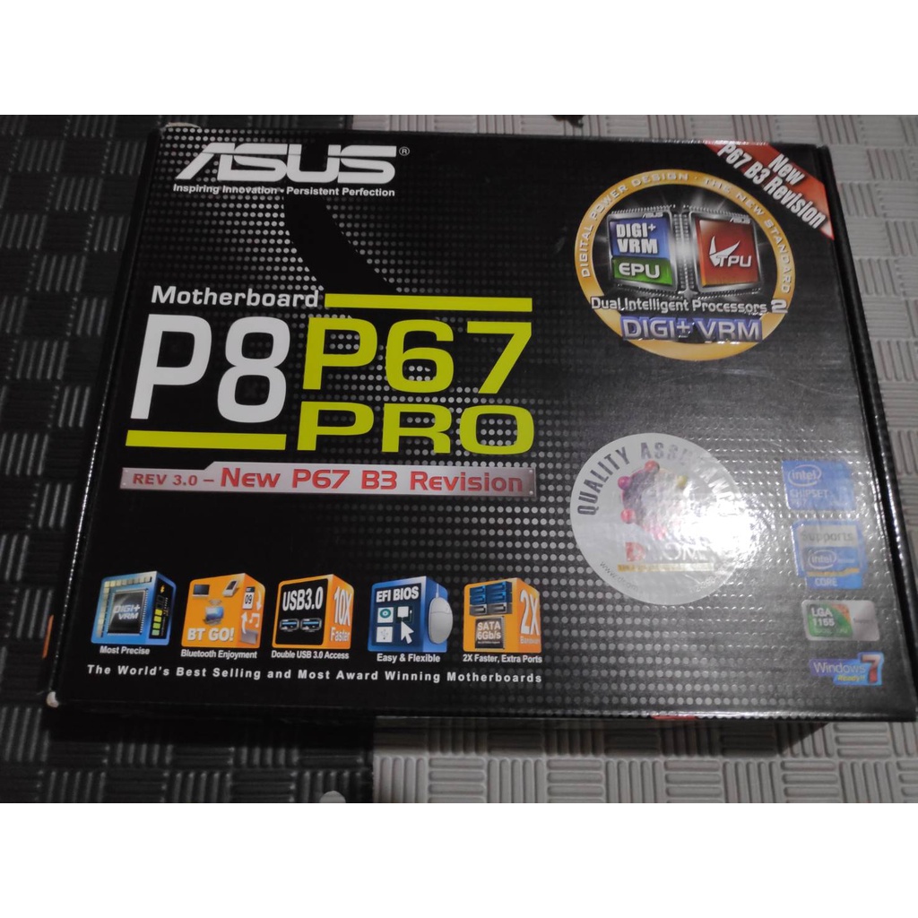P8P67 Pro Mainboard Socket LGA 1155 มือสอง