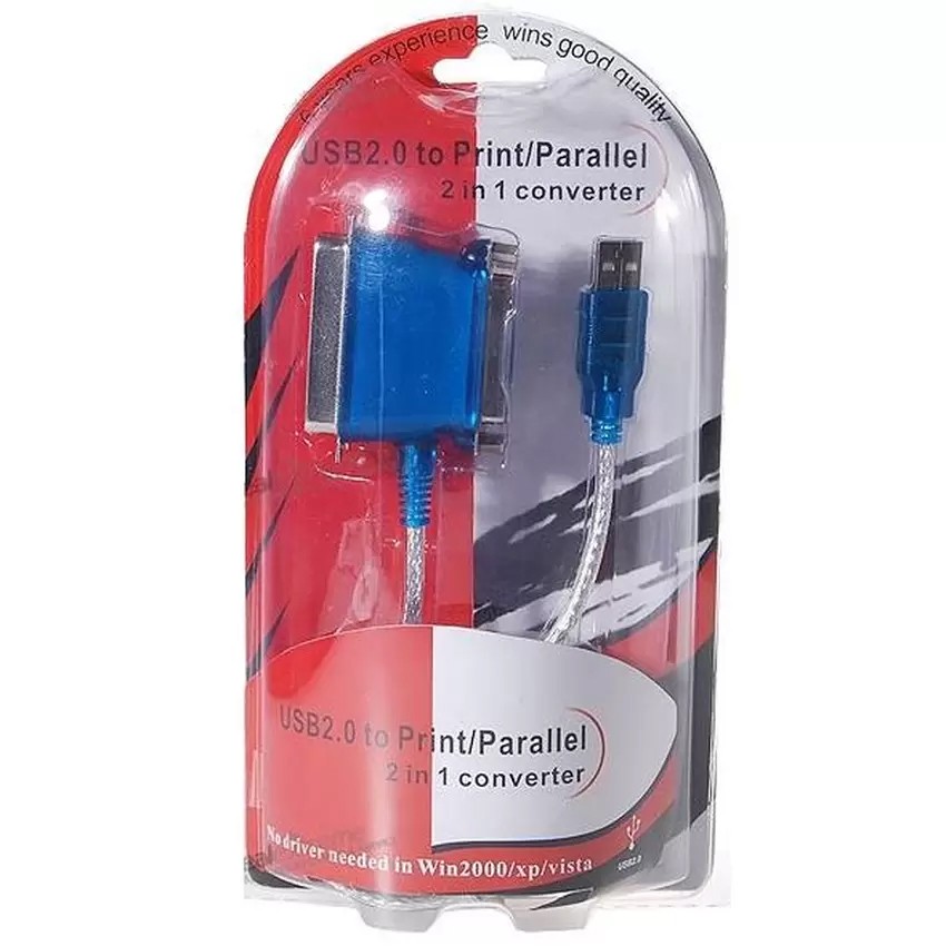 Parallel Converter USB TO (IEEE1284) 2in1