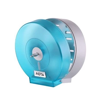กล่องกระดาษทิชชู่สำหรับกระดาษม้วนใหญ่ สีเทา สีฟ้า TOILET TISSUE DISPENSER