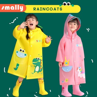 พร้อมส่ง เสื้อกันฝนเด็ก Raincoats ชุดกันฝน
