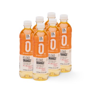 (แพค 6) CONCEPT WATER™️ กลิ่นส้ม 🍊 คอนเซ็ปต์วอเตอร์ 0 แคลอรี่