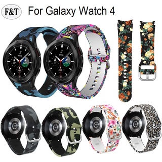 Fashion Printing Samsung Galaxy Watch 4 Strap Galaxy Watch 4 Classic 46mm 42mm Galaxy Watch 4 40mm 44mm Printed Strap Soft Silicone No Gap Watchband