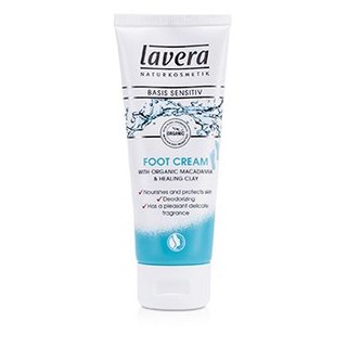 LAVERA  Basis Sensitiv Foot Cream  Size: 75ml/2.5oz