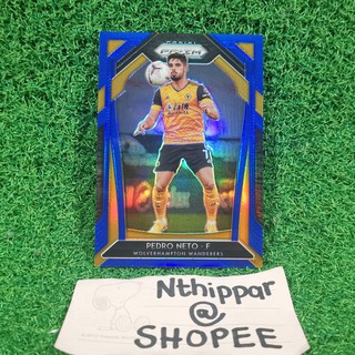 ขาย การ์ด Panini Prizm Premier League 2020-21 Pedro Neto Blue /199 Wolverhampton การ์ดฟุตบอล การ์ดนักบอล สะสมการ์ด Cards