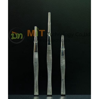 Forcep Stainless คีมคีบแบบไม่มีเขี้ยว 12.5CM 16CM 20CM 25CM 30CM คีมคีบ (Joanlab)