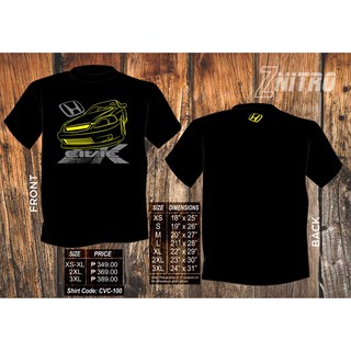 Honda Civic EK Shirt by ZNitro Apparelเสื้อยืด