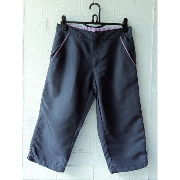 กางเกงผ้าร่มขา5ส่วน bcg มือสอง เอว30 ยืดสุด36