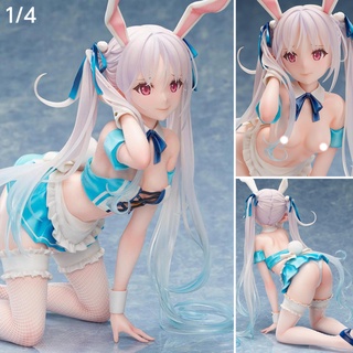 Figure ฟิกเกอร์ BINDing SkyTube สกายทูป Native Creators Collection Bunny Girl Series Chris Aqua blue คริส อควา 1/4 บันนี