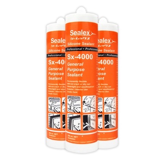 กาวยาแนว ซิลิโคน SX-4000 Sealex 280 ml.