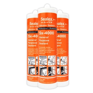 กาวยาแนว ซิลิโคน SX-4000 Sealex 280 ml.