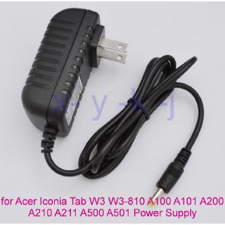 อะแดปเตอร์ไฟฟ้า 12V 1.5A 1500mA  AC/DC power Acer Aspire Switch 10 &amp; 11 (18W) 12V 1.5A Iconia Tab Notebook Charger Adapter US plug