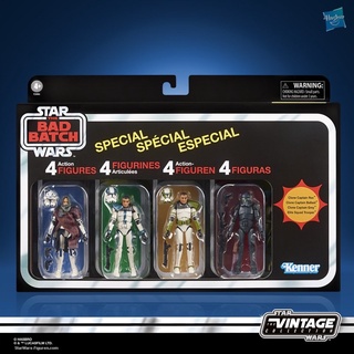 Hasbro Star Wars Vintage Collection Bad Batch 4-pack