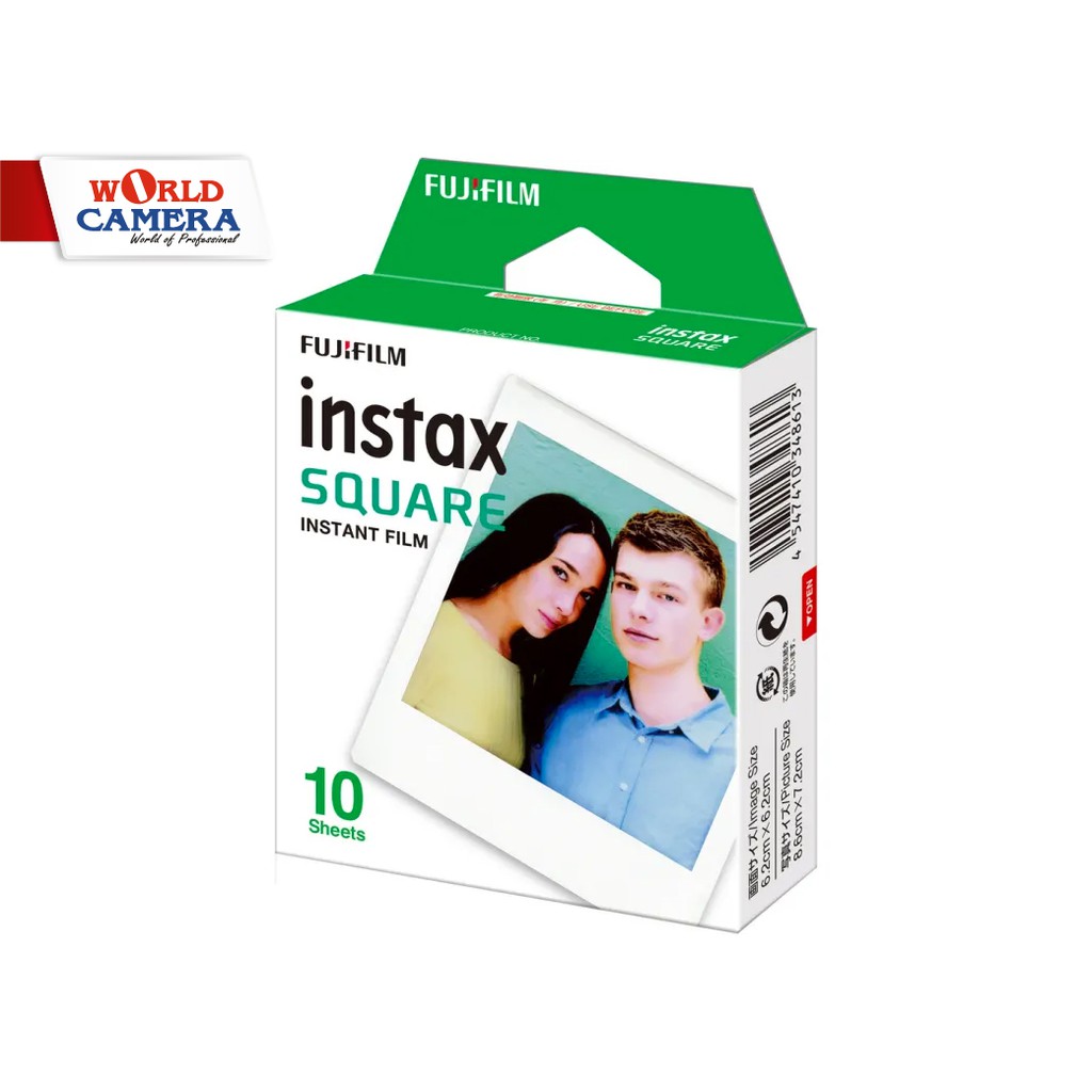 FUJIFILM INSTAX SQUARE Instant Film หมดอายุแล้ว เป็นสินค้า Clearance ซื้อแล้วไม่รับคืนทุกกรณี