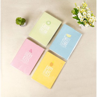 อัลบั้มเก็บรูป 4x6นิ้ว ปกอ่อน เก็บได้ 80 รูป Fruit