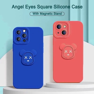 เคสซิลิโคนแบบอ่อน OPPO Reno 8 Pro 5G 8T 8z 7 SE 7z 6 6z 5 5z 5F 4 4G 3 2z 2F กันกล้อง เคสมือถือ ไตล์เรียบง่ายสำหรับ TPU สีพื้น สำหรับ เคสตั้งได้ พร้อมแหวนขาตั้ง