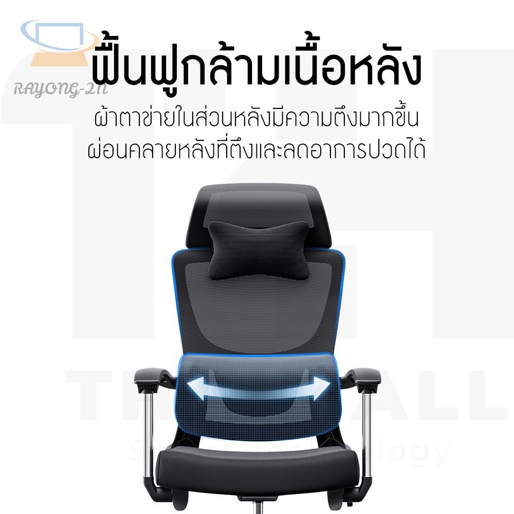 ❍HBADA Chair E202 เก้าอี้สำนักงานปรับเอนหลังได้ 155 องศา