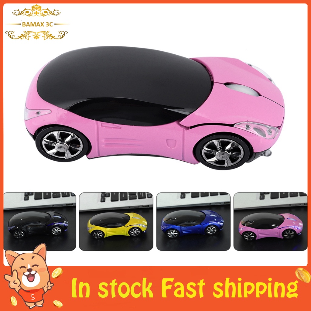 เมาส์ไร้สายน่ารัก 2.4G เมาส์ออปติคอลบลูทูธ 1600DPI