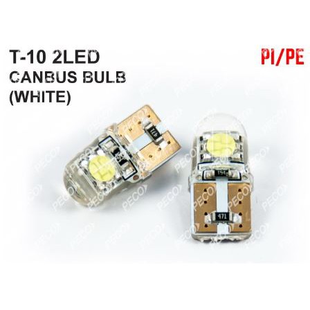 T-10 2 LED CANBUS BULB (สีขาว)