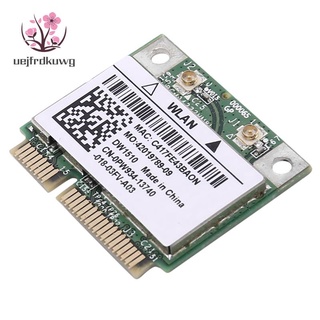 การ์ดเครือข่ายไร้สาย BCM94322HM8L BCM94322 Dual Band 300Mbps Mini PCIE WiFi 802.11A B G N DW1510 สําหรับ Mac OS Hackintosh