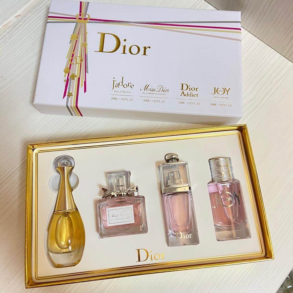 Dior Limited Edition Perfume Gift Set Mini Perfume D!or Gift Set 4 in 1