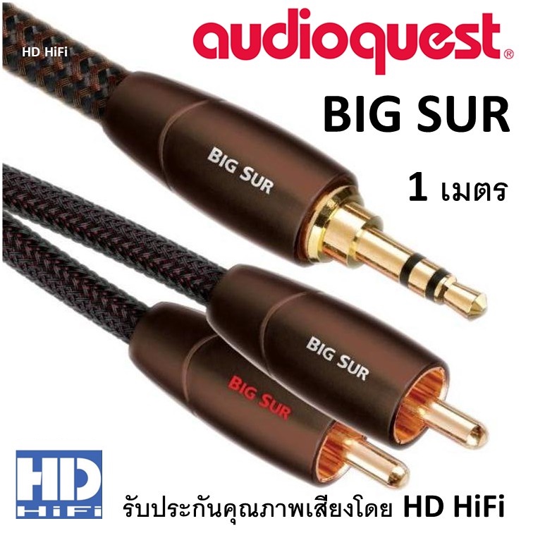 audioquest 30-pin<->RCA BIG SUR 1M 新品