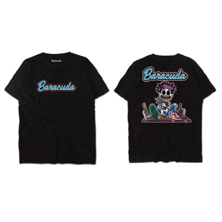 เสื้อยืดลาย BA - 002 DRUNK BARACUDA  #ค่าส่งเริ่มต้น23฿ เสื้อยืดสกรีนลาย   แถมฟรีสติ๊กเกอร์ทุกตัว