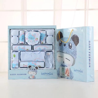 ชุดของขวัญเด็กแรกเกิด New Born Baby Gift Set 16 pcs ชุดของขวัญเด็กแรกเกิด 16 ชิ้น ชุดเด็กแรกเกิด เสื้อผ้าเด็กแรกเกิด