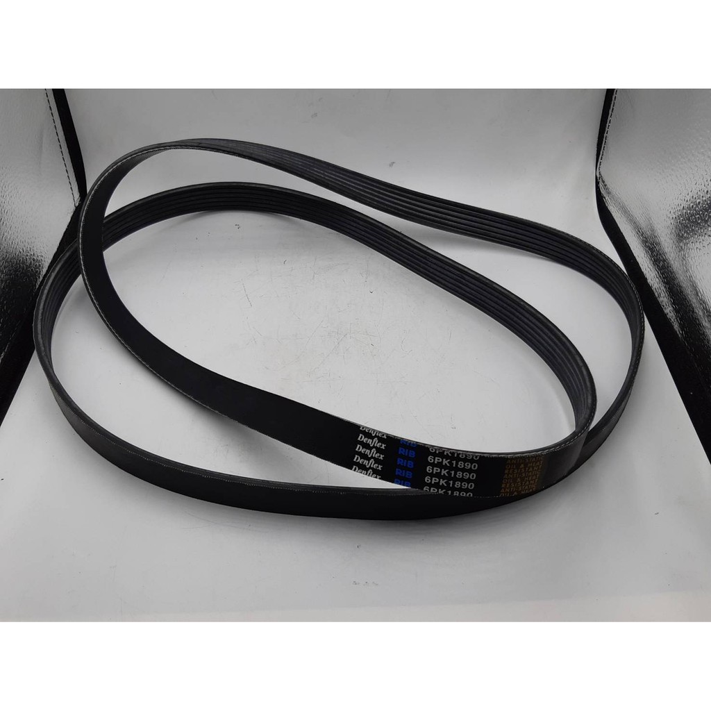 สายพานหน้าเครื่อง 6PK-1890 สำหรับ TOYOTA altis ปี 2002-2007 รหัสเครื่อง ( 3ZZ / 1ZZ)  ขนาดสายพาน 6PK