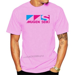 เสื้อยืดครอปเสื้อยืด พิมพ์ลายโลโก้ Mugen Seiki RcS-5XL