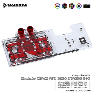 GIGABYTE AORUS RTX3090TI RTX3080TI full cover GPU water block