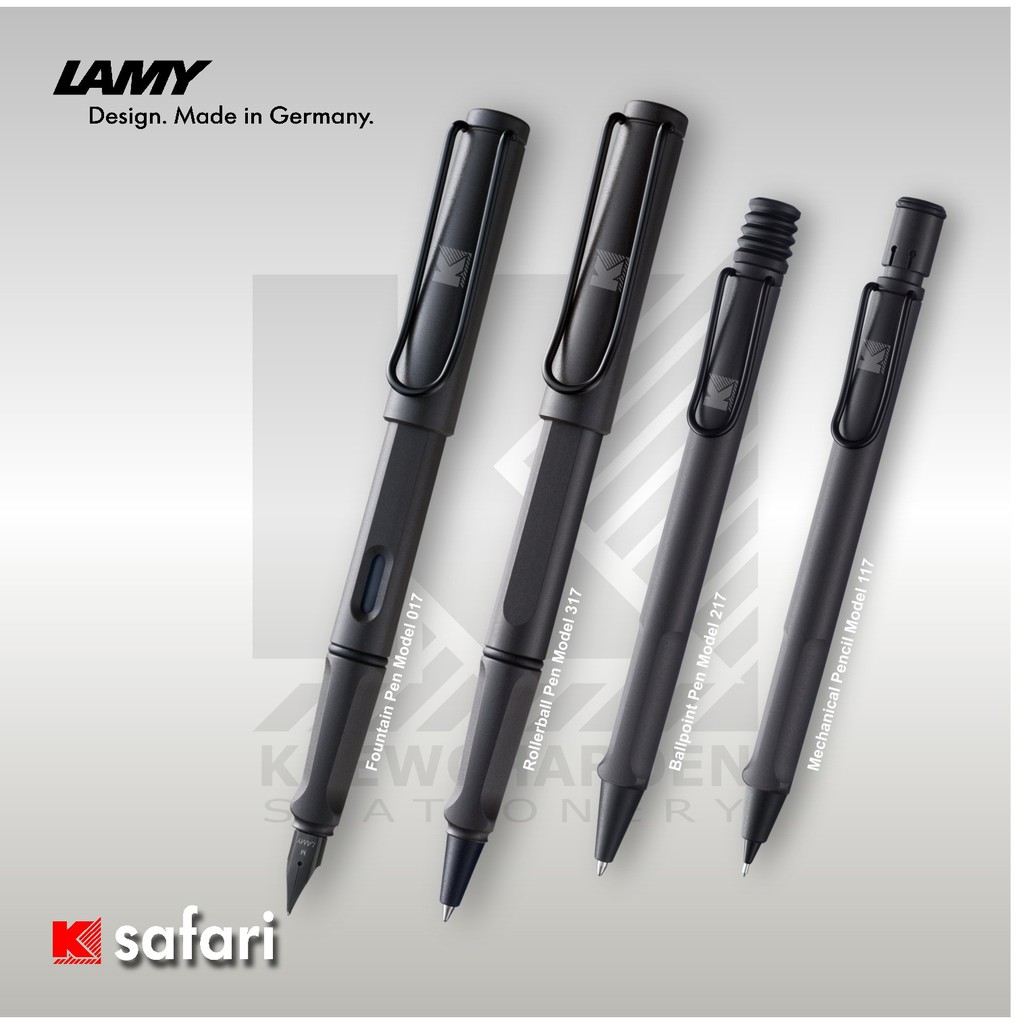 ดินสอกด LAMY Safari 117 ขนาด 0.5 มม. ด้ามสีแมทดำ