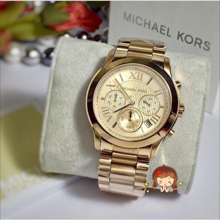 MK6274  39 มม. Cooper  Gold Dial Stainless ตัวเรือนเป็นสแตนเลสแท้สีทอง