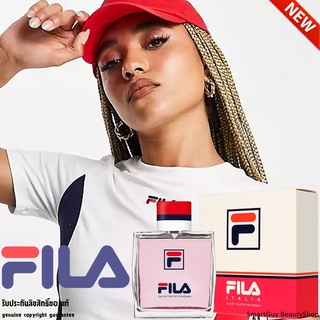 FILA Italia Eau De Toilette For Women 100ml น้ำหอมสำหรับผู้หญิงกลิ่นใหม่ล่าสุดจากฟีล่าสินค้านำเข้ารับประกันลิขสิทธิ์แท้