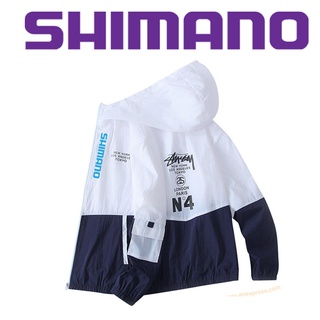 SHIMANO เสื้อแจ็กเก็ตกันแดด ผ้าเรยอน ระบายอากาศได้ดี แฟชั่นฤดูร้อน สําหรับผู้ชาย และผู้หญิง เหมาะกับการขี่จักรยาน