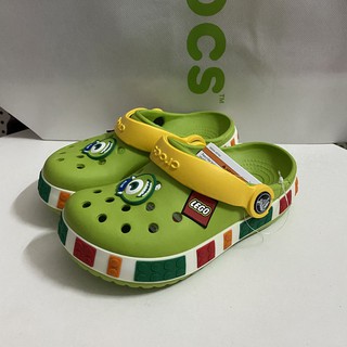 Crocs shop รองเท้าแตะ รองเท้าชายหาด เลโก้ สําหรับเด็กผู้ชาย และเด็กผู้หญิง