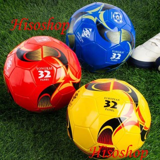 ลูกฟุตบอลสำหรับแข่งขัน european 32 panel sports Ball Euro หลากสี เบอร์ 5สุ่มลาย