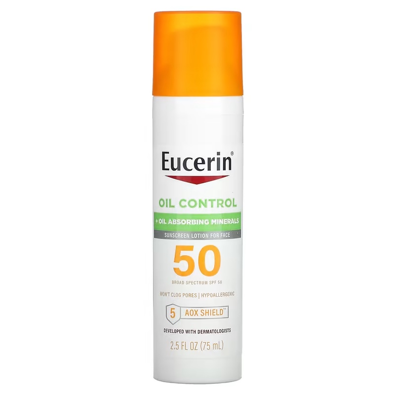 พร้อมส่ง Eucerin Oil Control Lightweight Sunscreen Lotion for Face SPF
